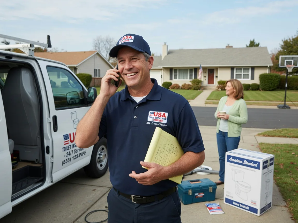 Toilet Installation Nodaway, IA FAQs